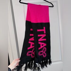 Brand New TNA Pink & Black Scarf